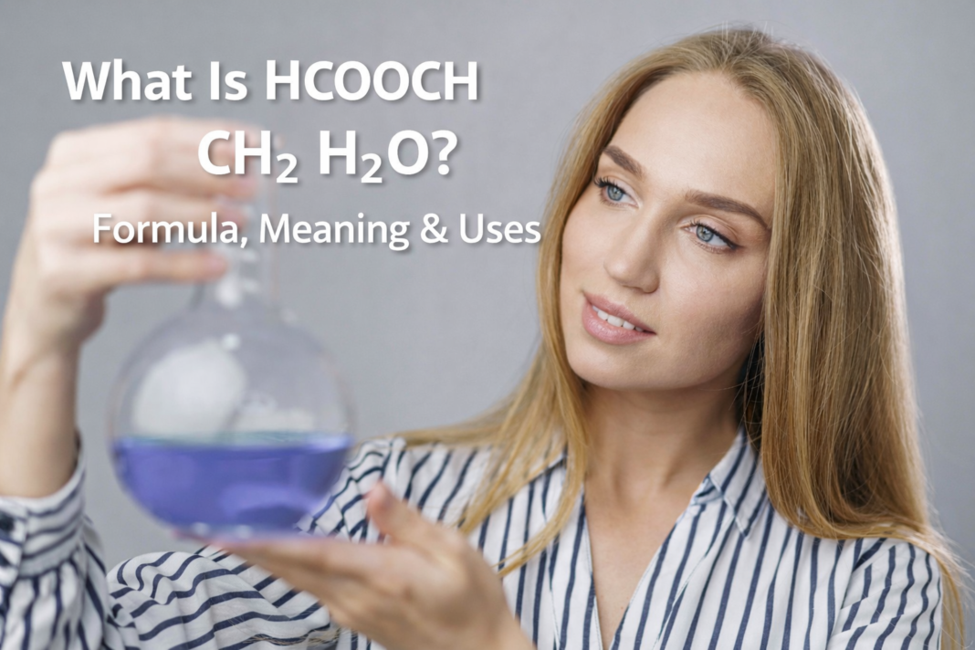 What Is HCOOCH CH2 H2O? Formula, Meaning & Uses