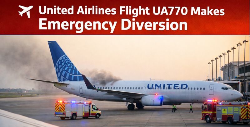United Airlines Flight UA770