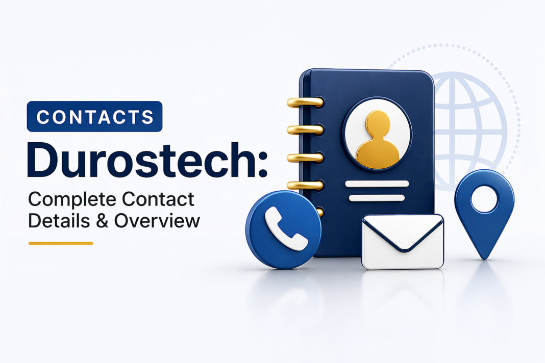 Contacts Durostech